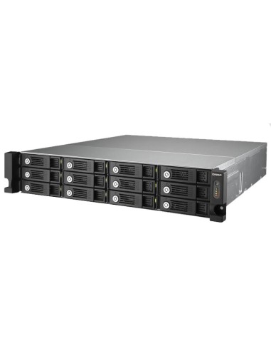 QNAP TS-1270U-RP server NAS e di archiviazione Armadio (2U) Collegamento ethernet LAN Nero