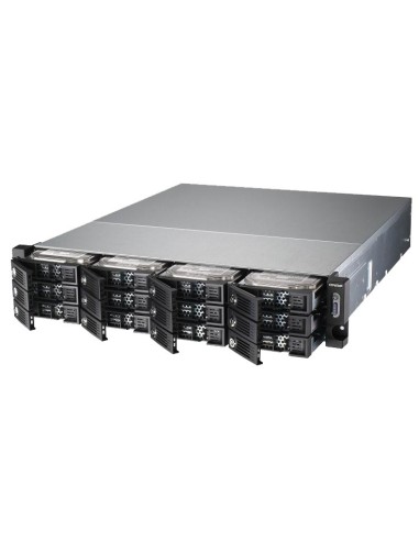 QNAP TS-1270U-RP server NAS e di archiviazione Armadio (2U) Collegamento ethernet LAN Nero