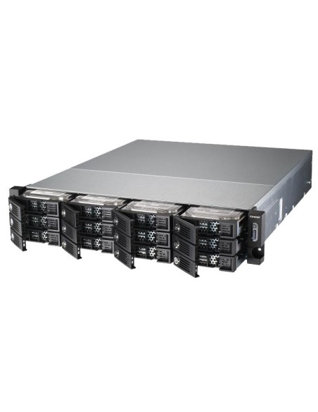 QNAP TS-1270U-RP server NAS e di archiviazione Armadio (2U) Collegamento ethernet LAN Nero
