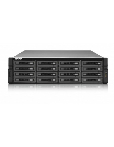 QNAP TS-1679U-RP server NAS e di archiviazione Armadio (3U) Collegamento ethernet LAN Nero i3-2120