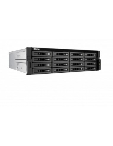 QNAP TS-1679U-RP server NAS e di archiviazione Armadio (3U) Collegamento ethernet LAN Nero i3-2120