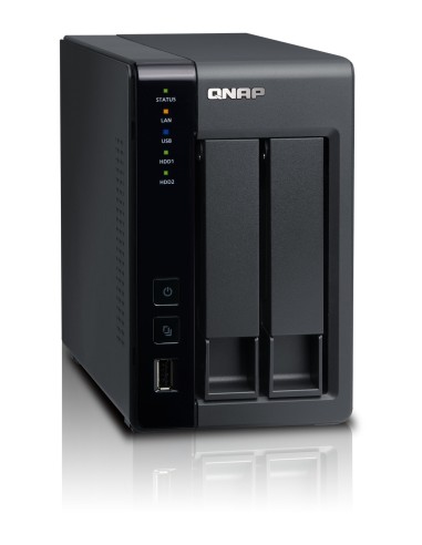 QNAP TS-219P II server NAS e di archiviazione Tower Nero