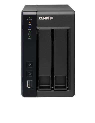QNAP TS-219P II server NAS e di archiviazione Tower Nero