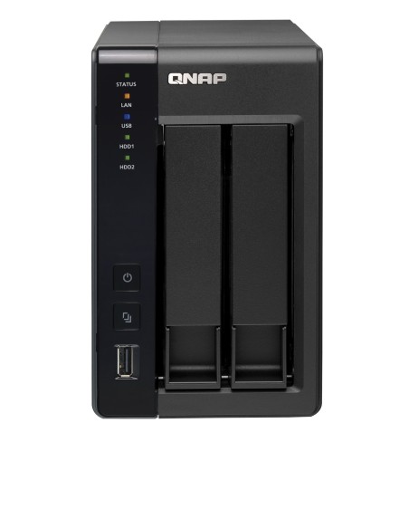 QNAP TS-219P II server NAS e di archiviazione Tower Nero