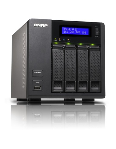QNAP TS-419P II Tower Nero