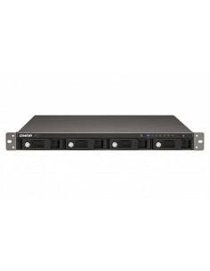 QNAP TS-419U II Rack (1U) Collegamento ethernet LAN Nero