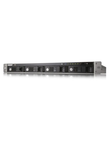 QNAP TS-419U II Rack (1U) Collegamento ethernet LAN Nero