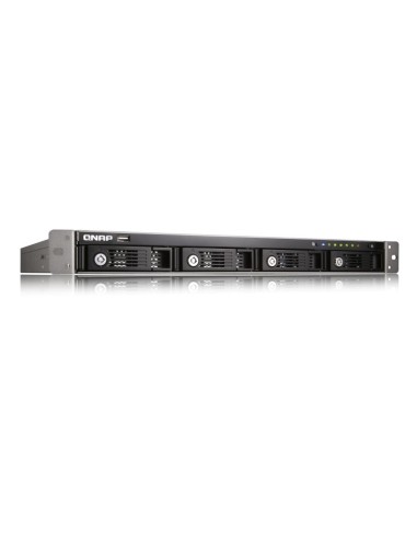 QNAP TS-419U II Rack (1U) Collegamento ethernet LAN Nero