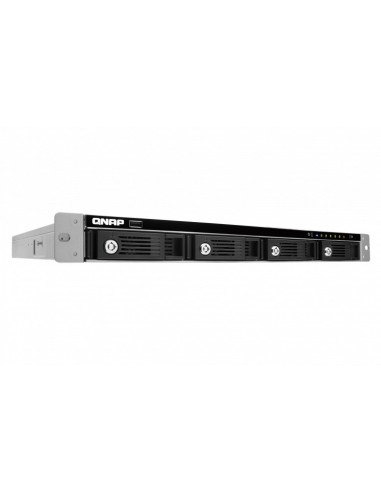 QNAP TS-469U-SP server NAS e di archiviazione Rack (1U) Collegamento ethernet LAN Nero