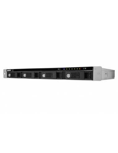 QNAP TS-469U-SP server NAS e di archiviazione Rack (1U) Collegamento ethernet LAN Nero