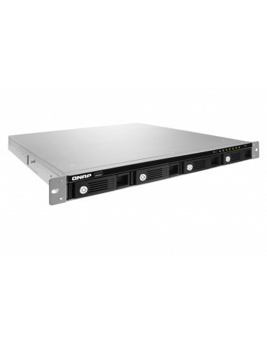QNAP TS-469U-SP server NAS e di archiviazione Rack (1U) Collegamento ethernet LAN Nero