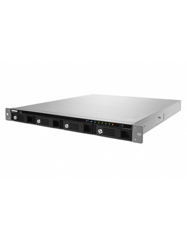 QNAP TS-469U-SP server NAS e di archiviazione Rack (1U) Collegamento ethernet LAN Nero