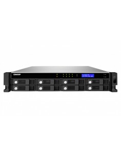 QNAP TS-869U-RP server NAS e di archiviazione Armadio (2U) Nero D2700