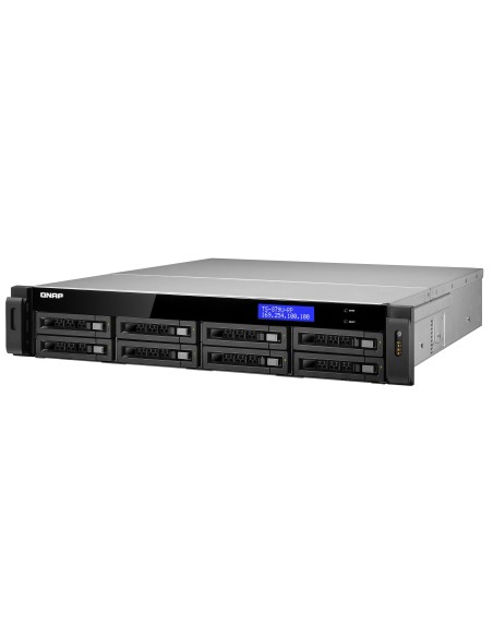 QNAP TS-879U-RP server NAS e di archiviazione Armadio (2U) Nero i3-2120