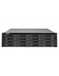QNAP TS-EC1679U-RP server NAS e di archiviazione Armadio (3U) Collegamento ethernet LAN Nero E3-1225