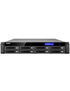 QNAP TS-EC879U-RP server NAS e di archiviazione Armadio (2U) Nero E3-1225