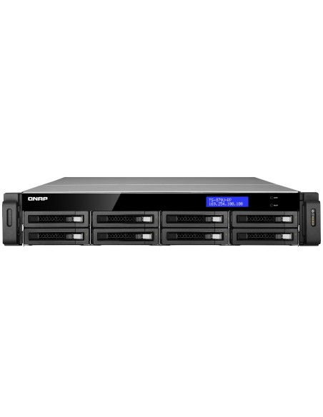 QNAP TS-EC879U-RP server NAS e di archiviazione Armadio (2U) Nero E3-1225
