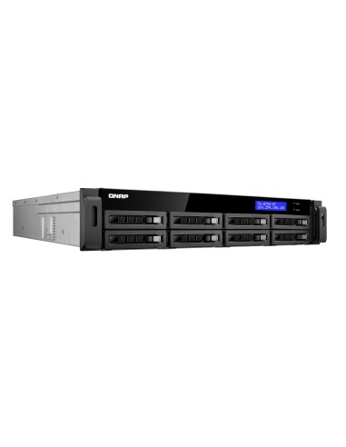QNAP TS-EC879U-RP server NAS e di archiviazione Armadio (2U) Nero E3-1225