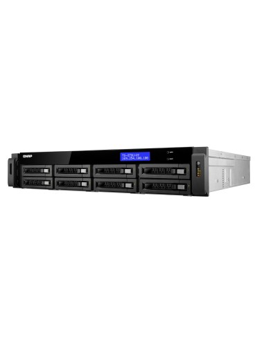 QNAP TS-EC879U-RP server NAS e di archiviazione Armadio (2U) Nero E3-1225