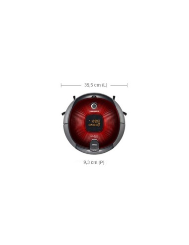 Samsung SR8894 aspirapolvere robot Senza sacchetto Rosso