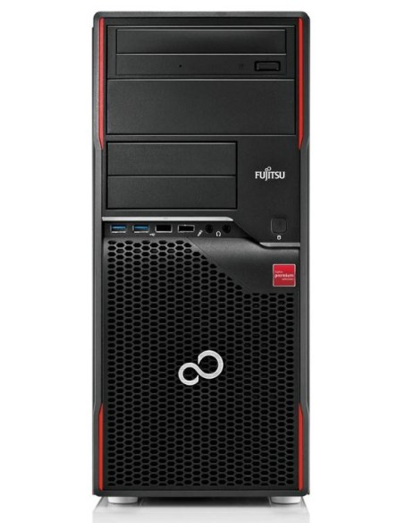 Fujitsu CELSIUS W420 DDR3-SDRAM i3-3220 Midi Tower Intel® Core™ i3 4 GB Windows 7 Professional Stazione di lavoro Nero