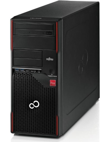 Fujitsu CELSIUS W420 DDR3-SDRAM i3-3220 Midi Tower Intel® Core™ i3 4 GB Windows 7 Professional Stazione di lavoro Nero