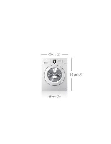 Samsung WF1602NHW lavatrice Caricamento frontale 6 kg 1200 Giri min Bianco