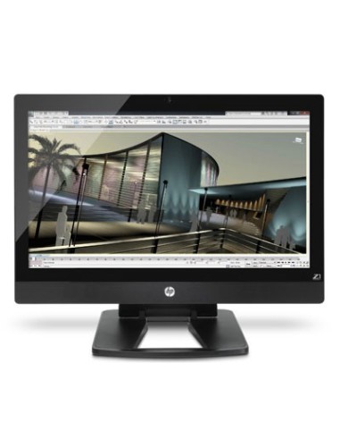 HP Z1 27" Famiglia Intel® Xeon® E3 68,6 cm (27") 2560 x 1440 Pixel 8 GB DDR3 1000 GB HDD All-in-One workstation NVIDIA® Quadro®