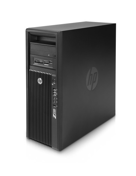 HP 220 CMT DDR3-SDRAM E3-1245V2 Minitower Famiglia Intel® Xeon® E3 v2 4 GB Windows 7 Professional Stazione di lavoro
