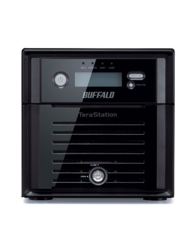 Buffalo TeraStation 5200 4TB Server di archiviazione Collegamento ethernet LAN Nero D2550