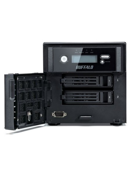 Buffalo TeraStation 5200 4TB Server di archiviazione Collegamento ethernet LAN Nero D2550