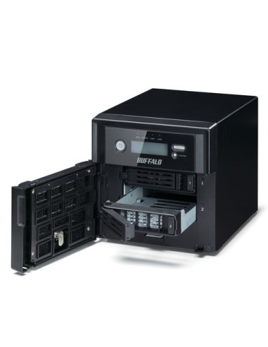 Buffalo TeraStation 5200 8TB Server di archiviazione Collegamento ethernet LAN Nero D2550