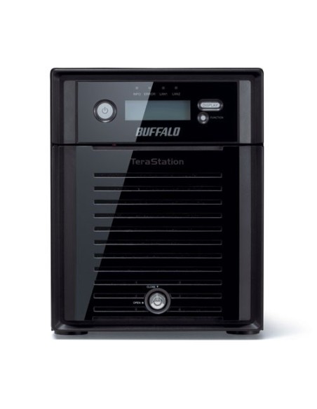 Buffalo TeraStation 5400 4TB Server di archiviazione Collegamento ethernet LAN Nero D2550