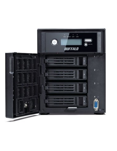 Buffalo TeraStation 5400 4TB Server di archiviazione Collegamento ethernet LAN Nero D2550