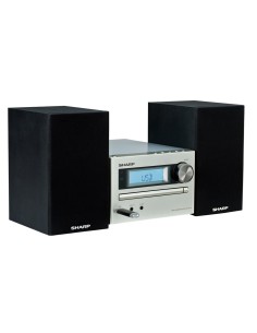 Sharp XL-UR14H set audio da casa Microsistema audio per la casa 30 W Nero, Argento 2