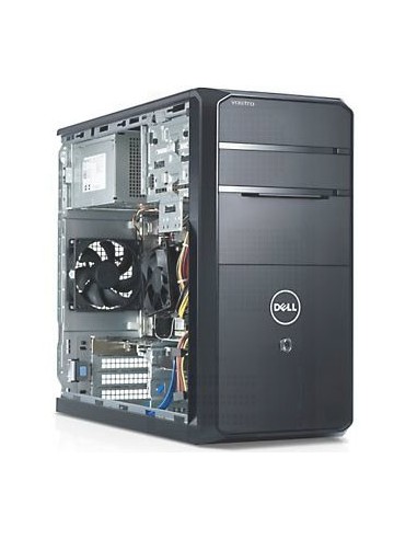 DELL Vostro 470 DDR3-SDRAM i7-3770 Mini Tower Intel® Core™ i7 6 GB 1000 GB HDD Windows 7 Professional PC Nero
