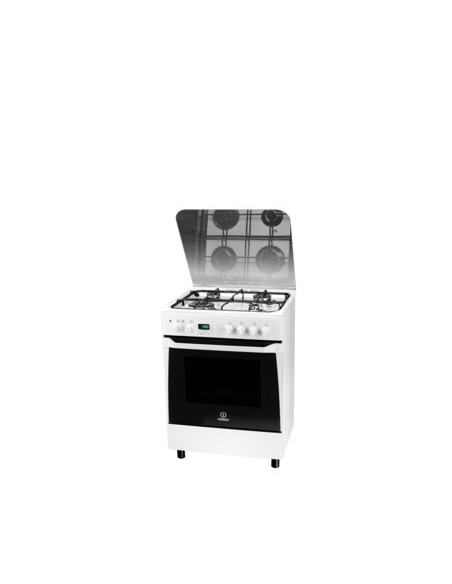 Indesit KN6T76SA(W) I cucina Gas A
