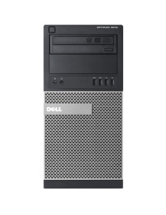 DELL OptiPlex 9010 DDR3-SDRAM i7-3770 Mini Tower Intel® Core™ i7 6 GB 500 GB HDD Windows 7 Professional PC Nero, Argento