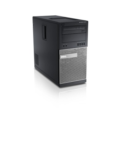 DELL OptiPlex 9010 DDR3-SDRAM i7-3770 Mini Tower Intel® Core™ i7 8 GB 1000 GB HDD Windows 7 Professional PC Nero, Argento