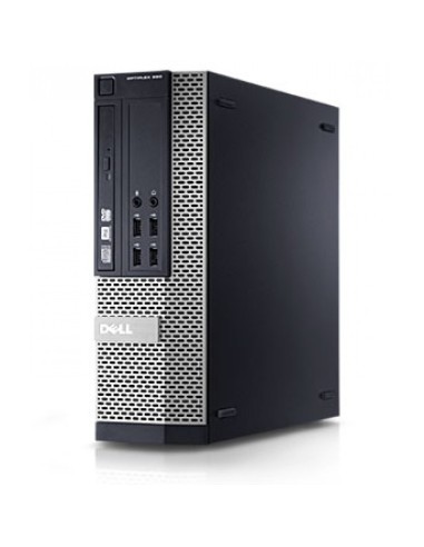 DELL OptiPlex 9010 DDR3-SDRAM i7-3770 SFF Intel® Core™ i7 8 GB 1000 GB HDD Windows 7 Professional PC Nero, Argento