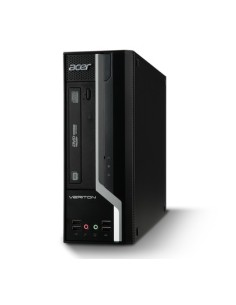 Acer Veriton X 2610G DDR3-SDRAM i3-2100 SFF Intel® Core™ i3 4 GB 500 GB HDD FreeDOS PC Nero 2