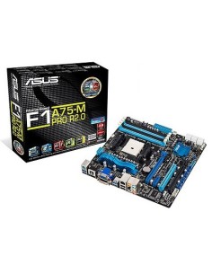 ASUS F1A75-M PRO R2.0 scheda madre AMD A75 FCH Socket FM1 micro ATX