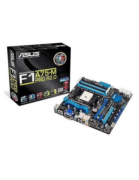 ASUS F1A75-M PRO R2.0 scheda madre AMD A75 FCH Socket FM1 micro ATX