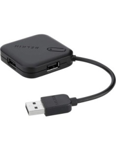 Belkin USB 2.0 4-Port Ultra Mini Hub 480 Mbit s Nero