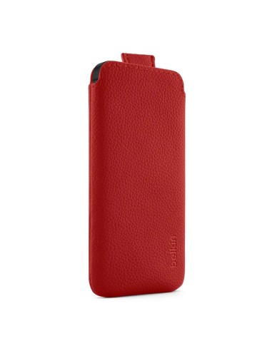 Belkin Pocket Case iPhone 5 custodia per cellulare Custodia a sacchetto Rosso
