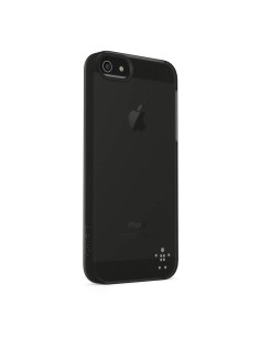 Belkin Shield Sheer Matte iPhone 5 custodia per cellulare Cover Nero, Trasparente 2