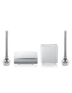 Samsung HT-ES6600 sistema home cinema 2.1 canali 400 W Compatibilità 3D Bianco