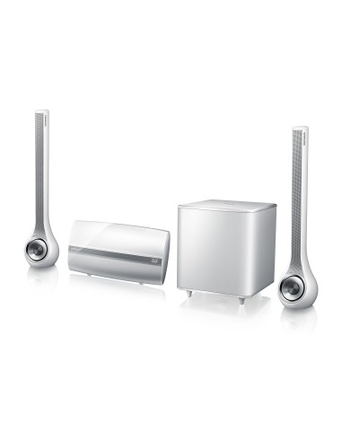 Samsung HT-ES6600 sistema home cinema 2.1 canali 400 W Compatibilità 3D Bianco