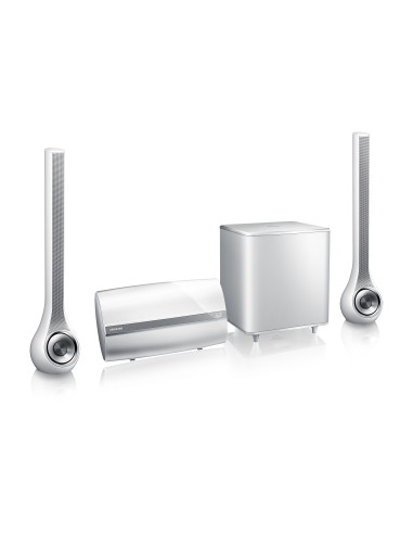 Samsung HT-ES6600 sistema home cinema 2.1 canali 400 W Compatibilità 3D Bianco