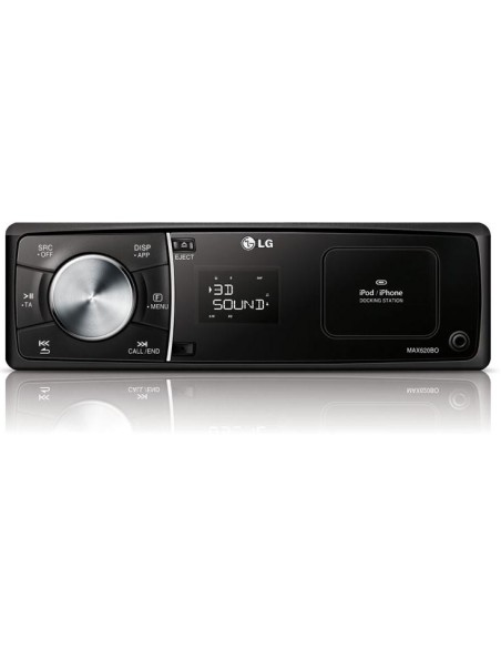 LG MAX620BO Ricevitore multimediale per auto Nero Bluetooth